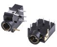 Złącze audio, Gniazdo, Prosty, 3.5 mm, Opakowanie 5 sztuk